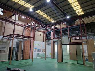 FOSHAN AE PARTITION TECHNOLOGY LIMITED COMPANY lini produksi pabrikan