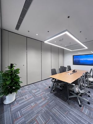 Beli Aluminium Steel Frame Ruang Konferensi Pembagian Pindah Dengan Panel Osilasi Bebas online manufacture