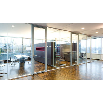 Beli Restoran / Kantor Frameless Glass Partition Wall Untuk Menumpuk Lipat online manufacture