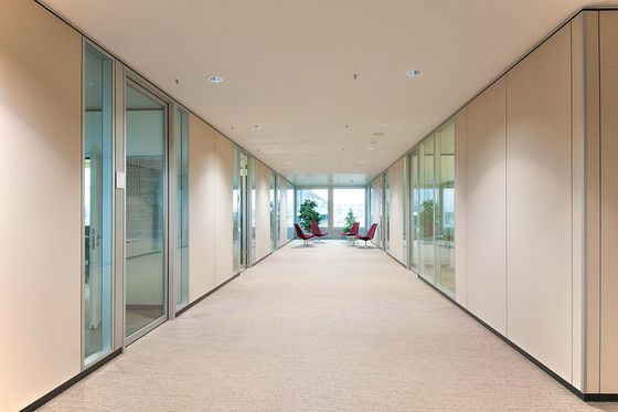 Beli AE Kaca Sliding Partition Wall, Kantor Frameless Lipat Kaca Walls online manufacture