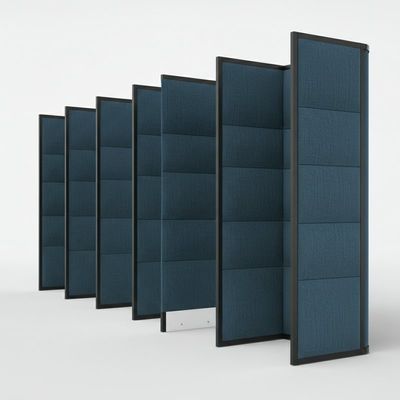 Beli Tembok Pengecualian Kantor Soundproof Pindah Disesuaikan Dengan Finish Kain online manufacture