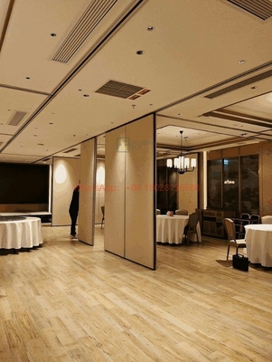 Harga yang bagus Custom Temporary Wall Dividers Acoustic Walls Fold Hotel Partition Sliding Movable System on line