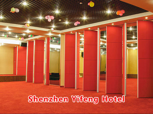 Harga yang bagus Folding Glass Partition with Sound Insulation 30-42dB and Customizable Design for Easy Installation on line