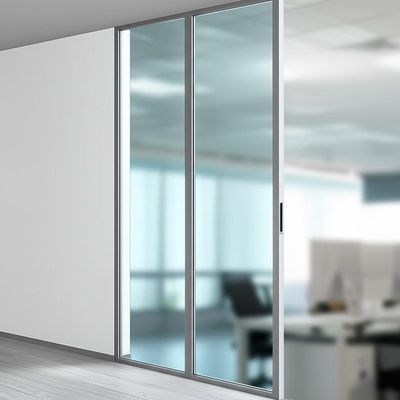 Harga yang bagus Demountable Glass Partition Wall with Sound Insulation 30-42dB and Aluminum Alloy Frame for Custom Office Design on line