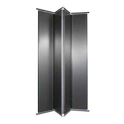 Harga yang bagus Freely Oscillating Aluminium-Steel Construction Movable Partition Wall with Magnetic Strip and Sealing Lips on line