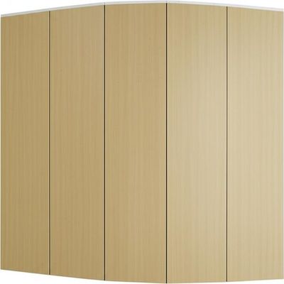 Harga yang bagus Customizable Acoustic Partition Wall with High Pressure Laminate Board and 56dB Sound Insulation for Commercial Spaces on line