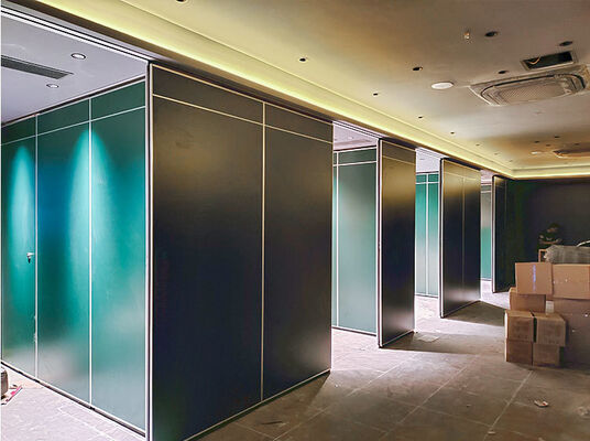 Harga yang bagus Customized Movable Soundproof Partition with Fabric Finish and 6061-T6 Profiles on line