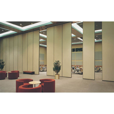 Fireproofing Movable Partition Walls Panel partisi yang dapat dioperasikan dengan kain akustik