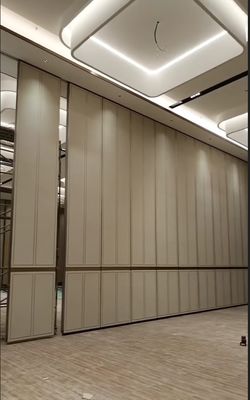 Harga yang bagus Ruang pertemuan MDF Pindah Lipat Partisi, Hotel Partisi Dinding ISO9001 SGS on line