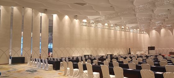 Akustik Operasi Pembagi Pengecualian Kantor Fireproofing Hall Sistem Pengecualian Sliding Movable