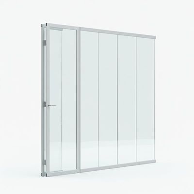 Double glazed Full Height Glass Wall Partition untuk Kantor Kontemporer