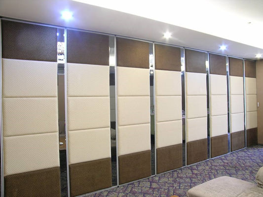 Hotel yang dapat disesuaikan Isolasi suara Tembok pemisah geser bergerak