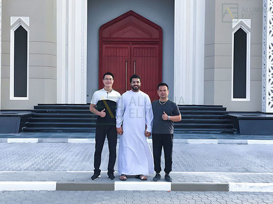 Harga yang bagus Sistem dinding partisi komersial yang dapat dioperasikan dengan profil 6061-T6 dan 304 rol stainless steel on line