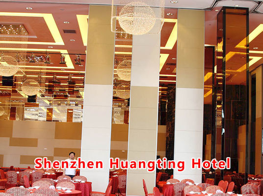 Harga yang bagus Aluminum Movable Partition Wall with 105CM Thickness STC Rating 42-56dB and Up to 18M Height on line