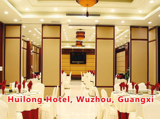 Harga yang bagus Commercial Movable Partition Wall with 6061-T6 Profile and Q235 Steel Frame for Eco-Friendly Space Division on line