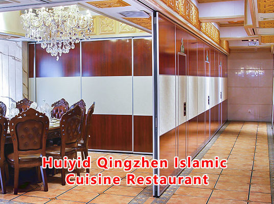 Harga yang bagus Acoustic Operable Partition with STC Rating 42-56dB and 6061-T6 Aluminum Alloy Frame for Superior Durability on line