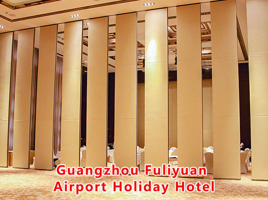 Harga yang bagus Gansu Yinchuan International Cultural Exchange Center | Aluminum Frame Movable Partition Wall with High Pressure Laminate Board and Dupont POM Rollers for Top and Bottom Jack Lifting on line