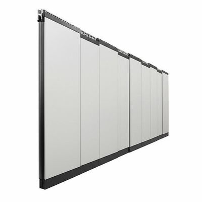 Harga yang bagus Folding Acoustic Partition Wall with Retractable Seals and Concealed Panel Edge Profiles for Customizable Finishes on line