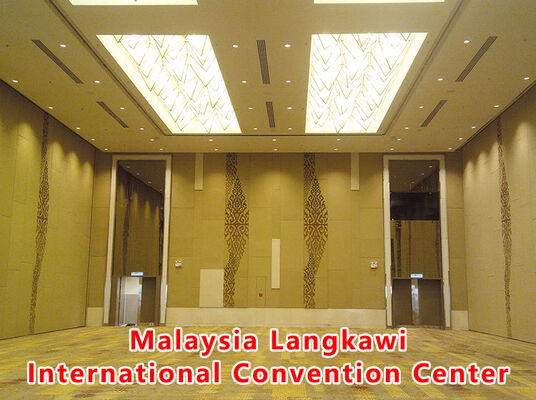 Harga yang bagus Soundproofing Movable Partition Wall with Fireproof Board and Custom Dimensions up to 4.5M Height on line