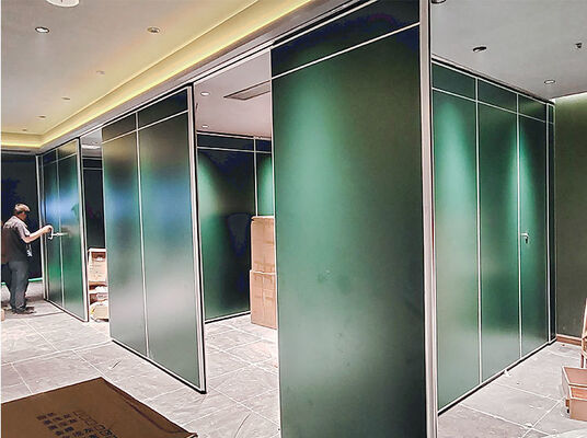 Harga yang bagus Soundproofing Movable Partition Wall with Customizable Dimensions and Aluminium-Steel Construction for Conference Rooms on line